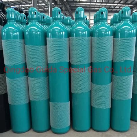 ISO Standard Seamless Steel Oxygen Nitrogen Argon Helium CO2 Gas