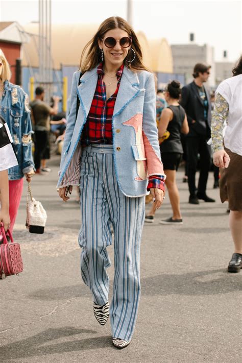 Showgoers Experimented With Mismatched Prints On Day 6 Of New York