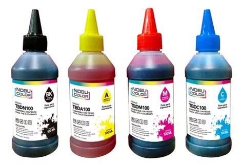 X4 Tinta Alternativa Dye Para Sistema Continuos Epson 100 Ml