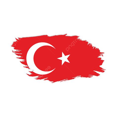 Turkey National Flag Vector With Transparent Turkey Turkey Flag Flag