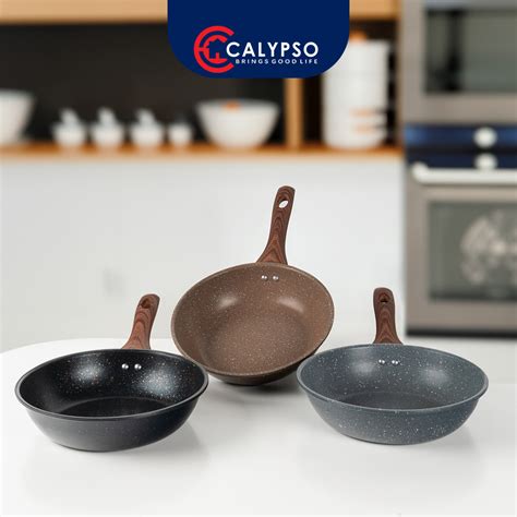 Jual Calypso Frypan Wajan Penggorengan Granite Coating Anti Lengket