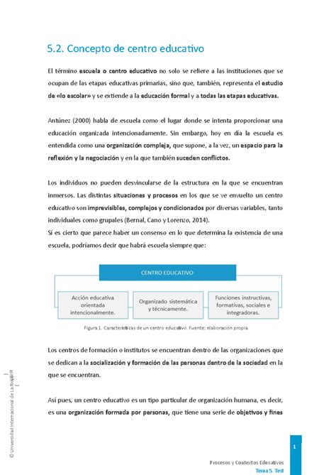 Tema 5 Procesos Y Contextos Procesos Y Contextos Educa1vos 1 5