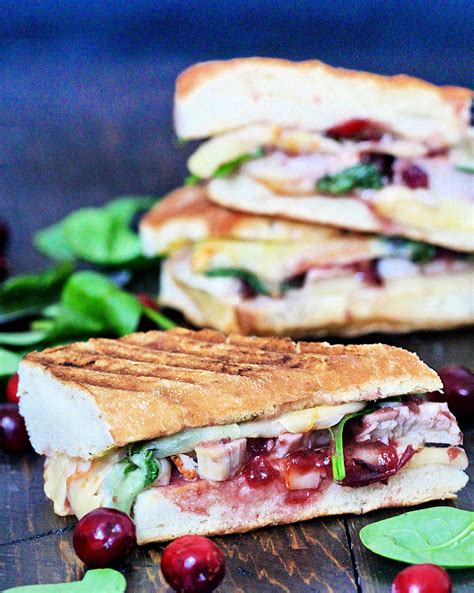 Turkey And Cranberry Panini The Foodie Physician