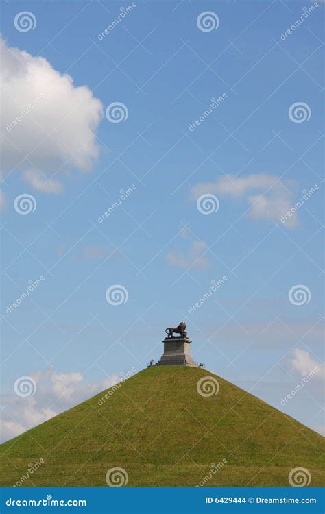 The Lion S Mound of Waterloo Stock Photo - Image of tourism, empire: 6429444