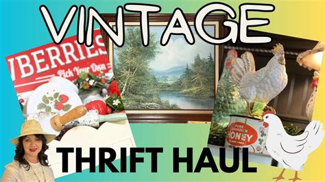 Vintage Thrift Haul And How I Decorate With Them Youtube