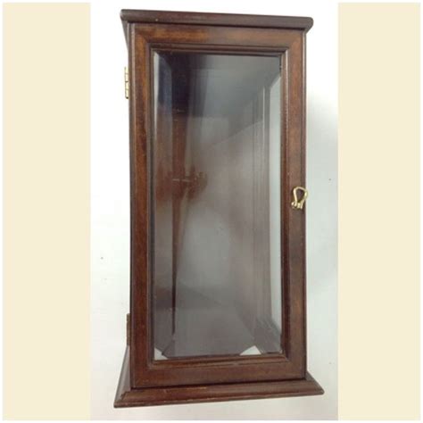 Bombay Wood And Glass Wall Sconce Colonial Lantern Candle Holder Display