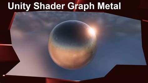 Unity Metal Shader Tutorial How To In Shader Graph Without Using Any