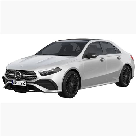 Mercedes-Benz A-Class Sedan AMG 2023 3D model - Download Sedan on ...