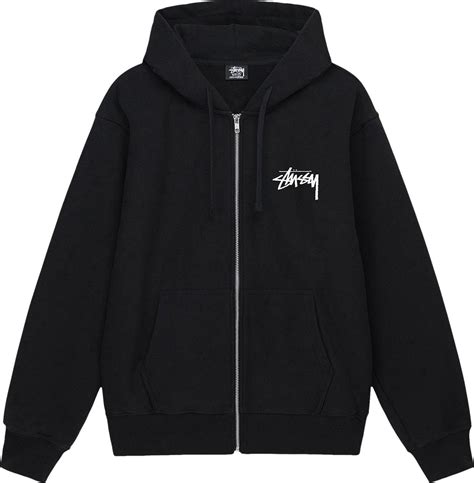Buy Stussy Sara Zip Hoodie Black 1974903 Blac Goat