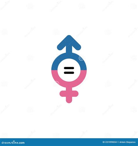 Gender Equality Icon Sex Vector Symbol Female And Male Sign Stock Vector Illustration Of