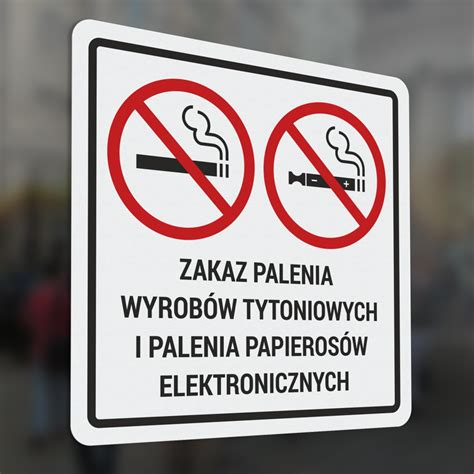 Zakaz Palenia 1010 Oznakowanie PRO