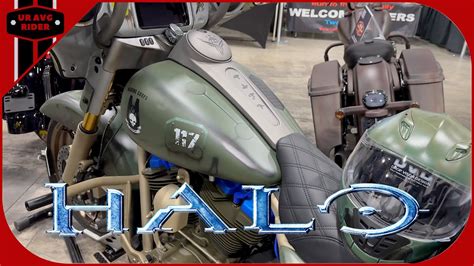 Halo Motorcycle One Of A Kind Custom YouTube