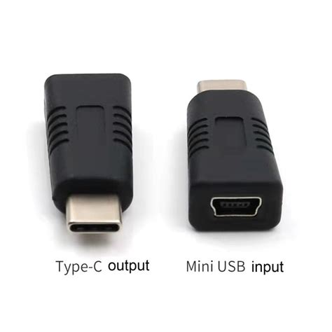 Mini Converter Portable Mini USB to Type C Adapter for Smartphone ...