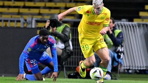 Matthis Abline Au FC Nantes Pour 10 Millions D Euros Achat Le Plus