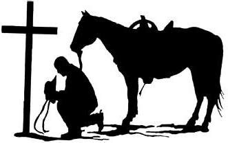 Cowboy Cross Silhouette at GetDrawings | Free download