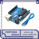 Jual Arduino Uno R3 Clone Versi Resmi Plus USB Cable Di Lapak Fortuna