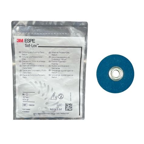 3m Espe Sof Lex Medium Finishing And Polishing Discs 85pk 1982m Madrid