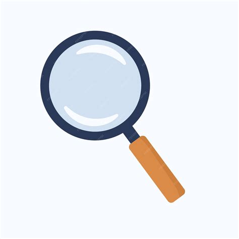 Premium Vector Magnifying Glass Cartoon Icon Vector Illustration Flat Illustration Of Cute