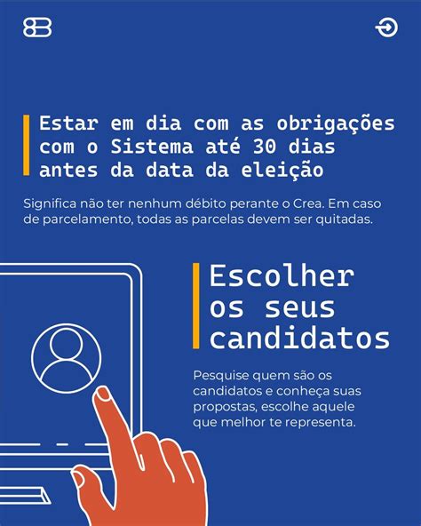 Confira O Passo A Passo Para Vota O Nas Elei Es Do Sistema Confea