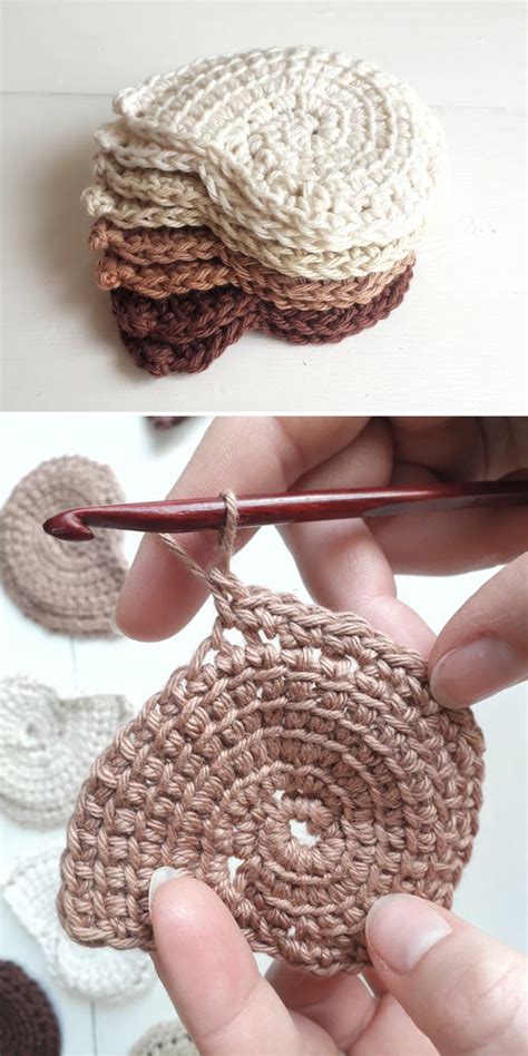 Reusable Crochet Face Scrubbies Pattern Center