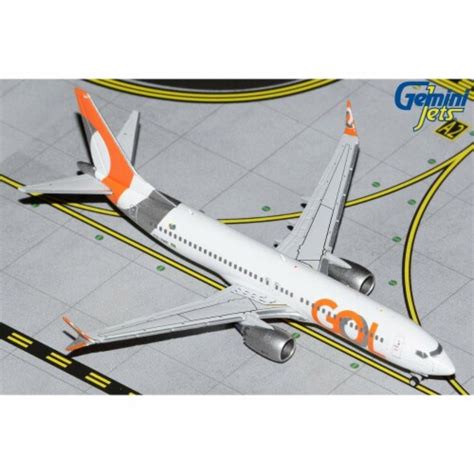 Gemini Jets 1 400 Gj2010 Gol Boeing 737 Max 8 Reg No Pr Xmb Model