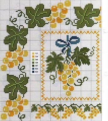 112 kanaviçe yeditepe Cross stitch fruit Cross stitch patterns