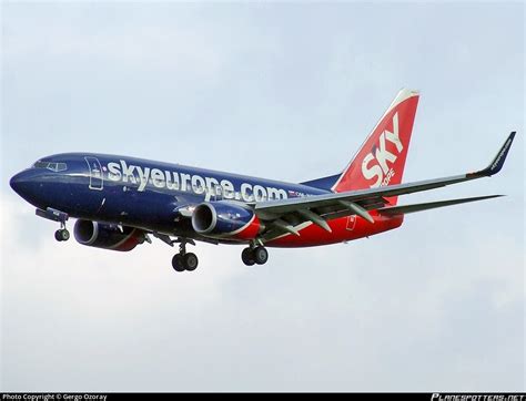 OM NGB SkyEurope Airlines Boeing 737 76N WL Photo By Gergo Ozoray ID