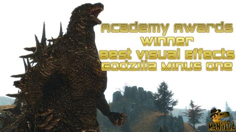 Godzilla Minus One Oscar Win By Manzilla80 On Deviantart