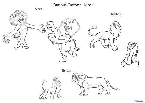 Lion Cub Drawing Easy at GetDrawings | Free download