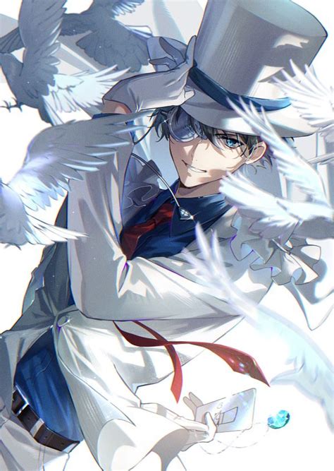 Kaitou Kid Kuroba Kaito Image By Ekita Kuro Zerochan