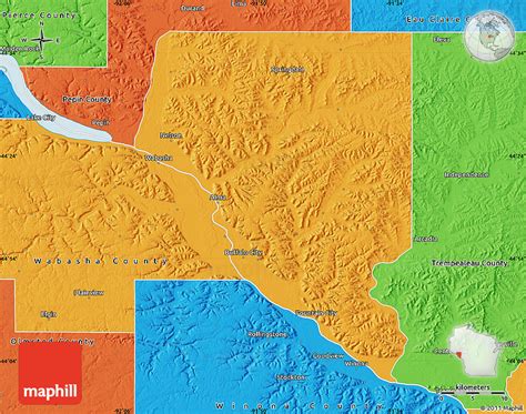 Political Map of Buffalo County