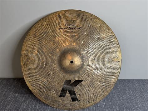 Zildjian 19 Inch K Custom Special Dry Crash Cymbal 1453 Grams Reverb