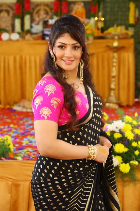 Radhika Kumaraswamy Stills At Ajagratha Movie Opening South Indian