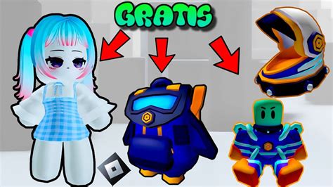 GRATIS Nuevos accesorios en Roblox como obtenerlos rápido YouTube