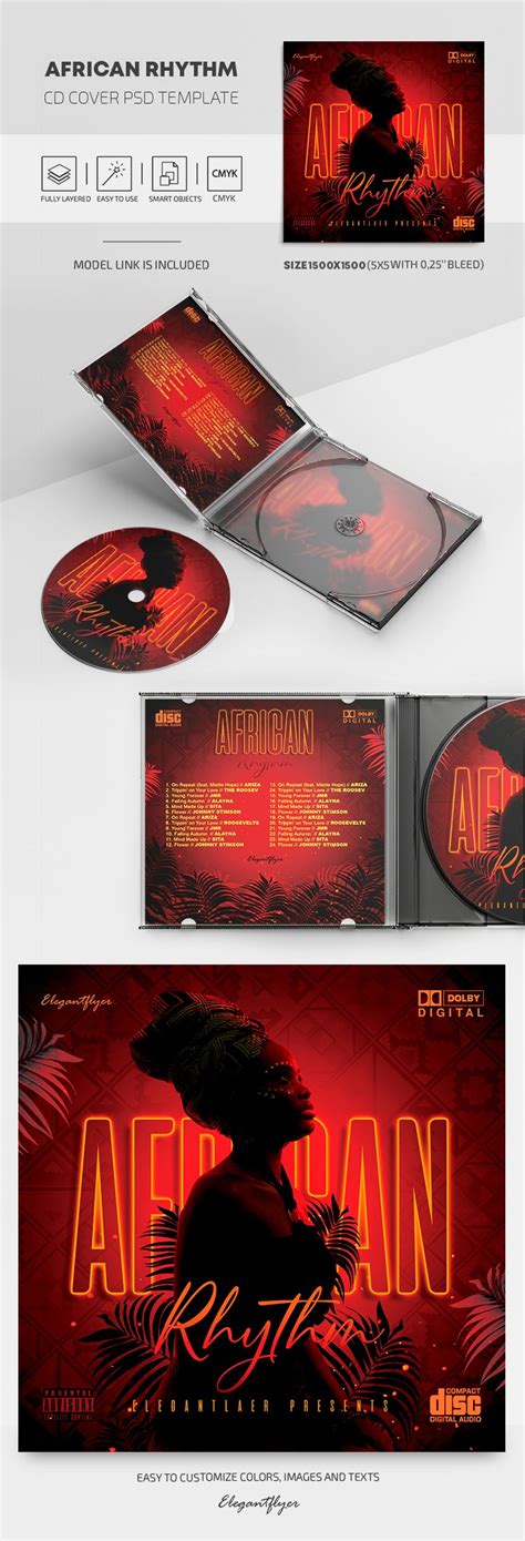 Cd Cover Template Photoshop Free Download