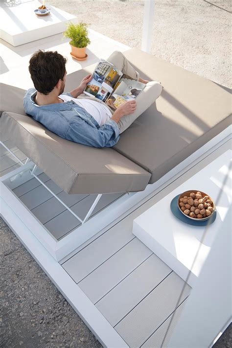 chill bed  backrest sun loungers  gandiablasco architonic