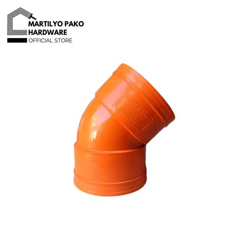 FIVE STAR PVC Elbow 45 1 8 Bend 2 Inches 3 Inches And 4 Inches