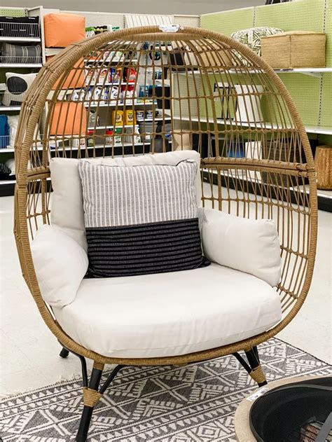 Wicker Metal Patio Egg Chair Curated On Ltk Decor Interior