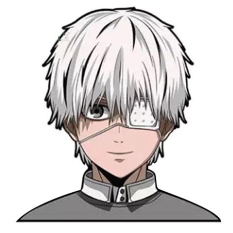 Tokyo Ghoul 'Ken Kaneki | Eye Patch' Vinyl Car Sticker - Little Sticker ...