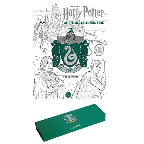 Harry Potter Slytherin House Coloring Pages