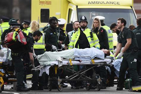 Fotos Víctimas Del Ataque En Londres Cerca Del Parlamento Británico