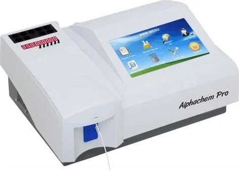 Alphachem Pro Semi Auto Chemistry Analyzer At In Guwahati Id