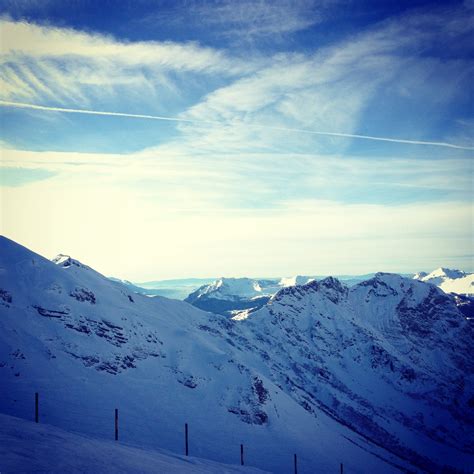 Free Images Snow Cold Cloud Sky Sunlight Mountain Range France