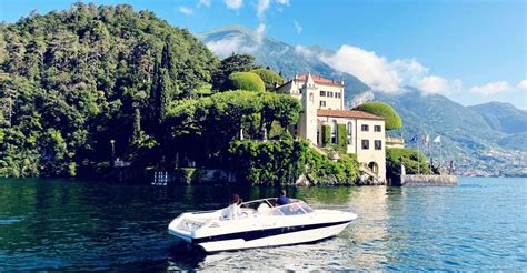 Private Luxury Boat Tour Of Lake Como With Stops Drinks GetYourGuide