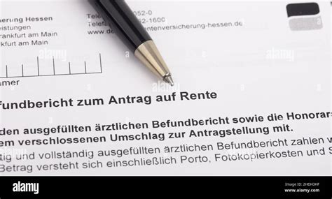 Application Form State Pension Claim Form Application Forms Stock