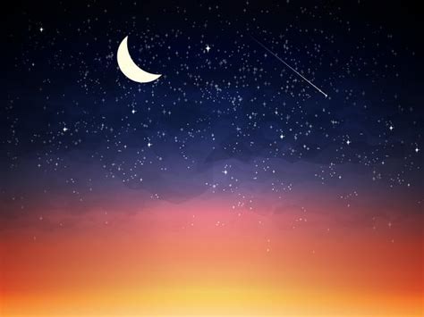 Purple sky in twilight dark night 665809 Vector Art at Vecteezy