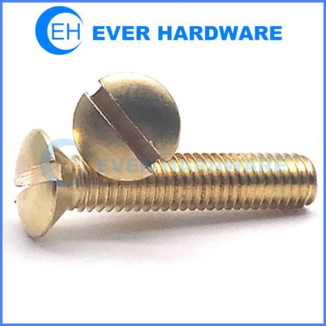 Brass Flat Head Machine Screws Eartha Sowers