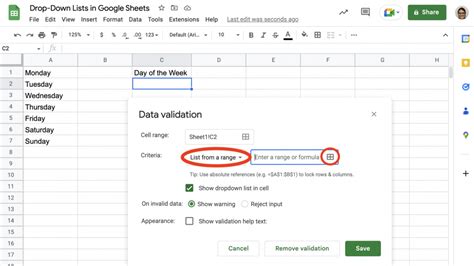 How To Add Date Drop Down In Google Sheets Printable Online