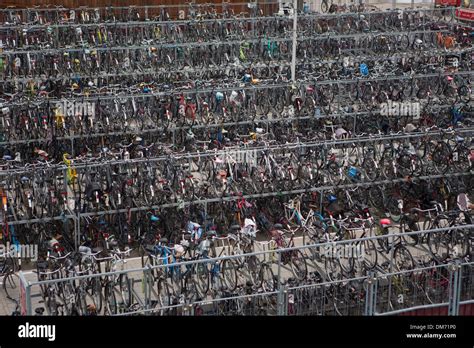 Bicycles In The Netherlands Stock Photo Alamy