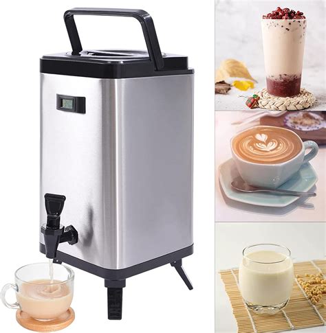 Miumaeov L Square Insulated Beverage Dispenser Thermal Hot And Cold Beverage Drinks Walmart